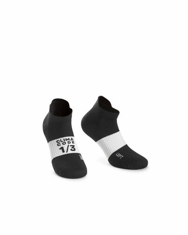 ASSOS SOCKS HOT SUMMER BLACK SERIES - SIZE 0