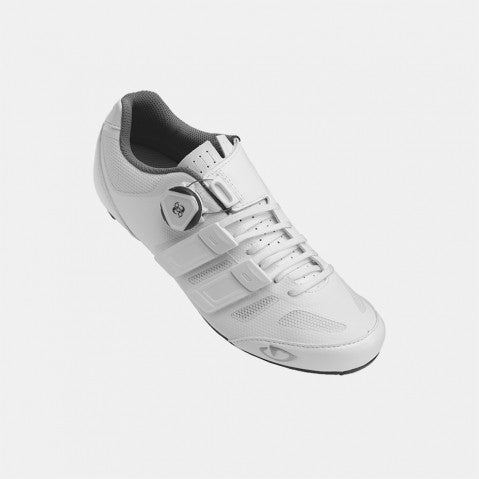 GIRO W'S RAES TECHLACE GBL ROAD SHOE - WHITE - SIZE 37