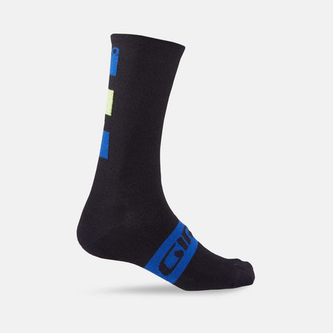 GIRO SEASONAL MERINO WOOL SOCK BLUE/BLACK
