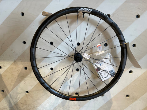 ZIPP 202 FRONT WHEEL DISC TL CLINCHER FIRECREST CENTRELOCK 12x100