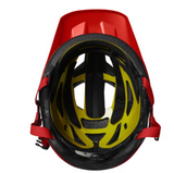 FOX 2023 YOUTH MAINFRAME HELMET FLO RED - OS