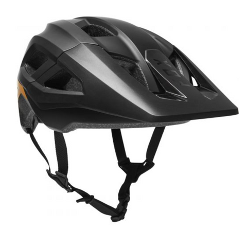 FOX YOUTH MAINFRAME HELMET BLACK/GOLD - OS