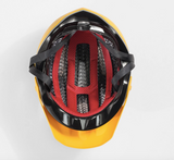 BONTRAGER RALLY WAVECEL HELMET MARIGOLD/BLACK - MEDIUM