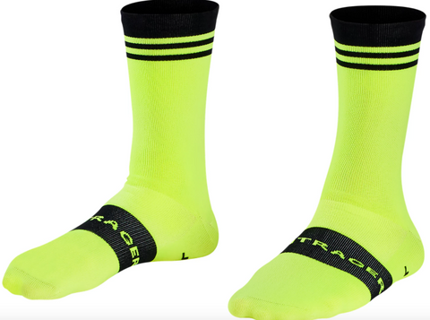 BONTRAGER RACE CREW CYCLING SOCK VISIBILITY YELLOW