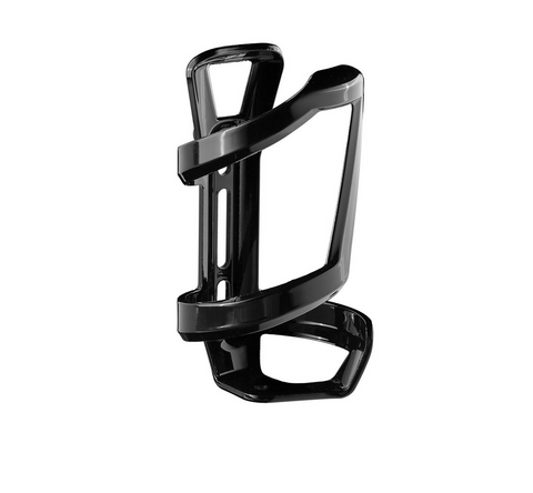 BONTRAGER SIDE-LOAD BOTTLE CAGE RECYCLED (RIGHT) - GLOSS BLACK