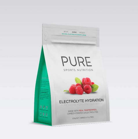 PURE ELECTROLYTE HYDRATION 500G - RASPBERRY