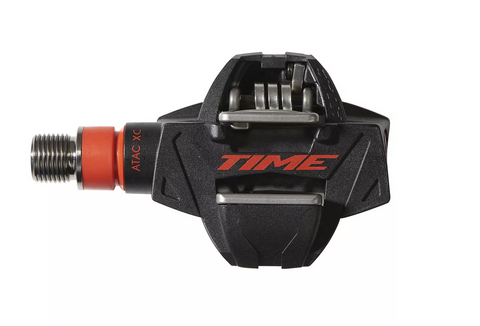 TIME PEDAL ATAC XC 12 BLACK RED XC/CX INCL. ATAC CLEATS