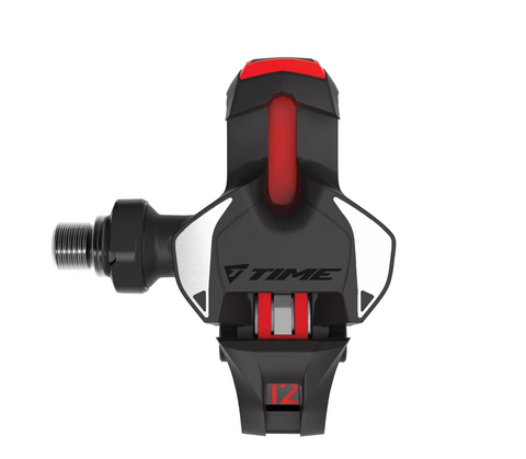 TIME PEDAL XPRO 12 ROAD BLACK/RED (INCL. ICLIC CLEATS)