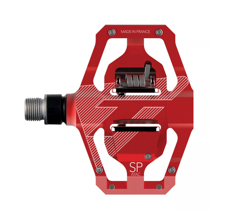 TIME PEDALS SPECIALE 12 ENDURO RED (INCL. ATAC CLEATS)