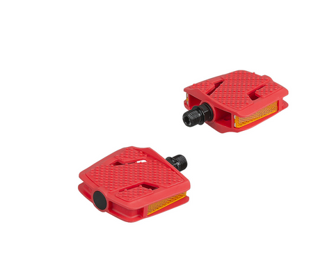 TREK KID'S PLATFORM SMALL PEDAL SET - VIPER RED