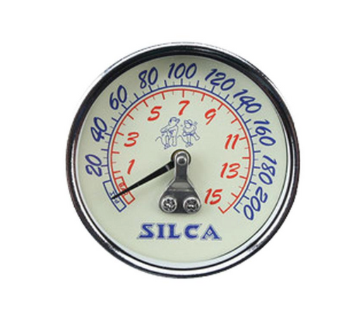 SILCA GUAGE PISTA /SUPER PISTA 120PSI