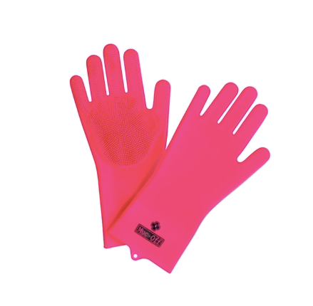 MUC OFF DEEP SCRUBBER GLOVE - MEDIUM