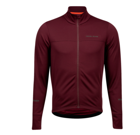 PEARL IZUMI QUEST THERMAL JERSEY GARNET