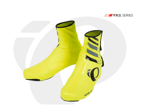 PEARL IZUMI PRO BARRIER WXB SHOE COVER SCREAMING YELLOW