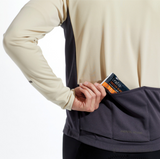 PEARL IZUMI QUEST THERMAL JERSEY STONE/DARK INK