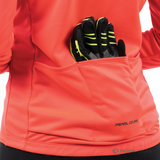 PEARL IZUMI W'S QUEST THERMAL JERSEY SCREAMING RED