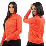 PEARL IZUMI W'S QUEST THERMAL JERSEY SCREAMING RED