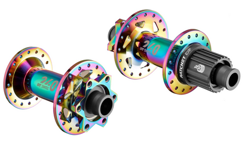 DT SWISS 240 12/148 (REAR) 15/110 (FRONT) BOOST XD 32H OIL SLICK HUB SET
