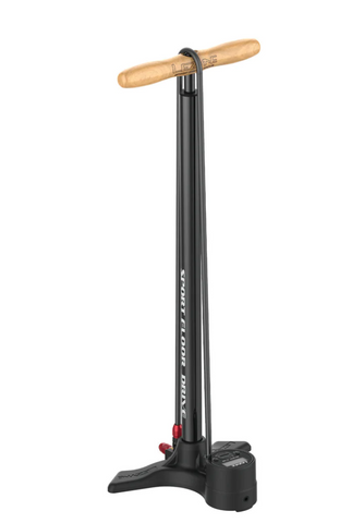 LEZYNE SPORT FLOOR PUMP DIGITAL GAUGE BLACK