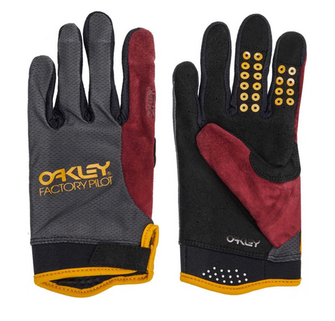 OAKLEY ALL MOUNTAIN MTB GLOVE FORGED IRON