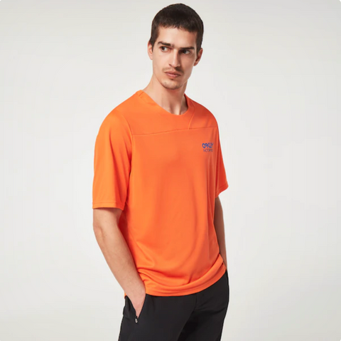 OAKLEY FACTORY PILOT LITE JERSEY SCARLET IBIS