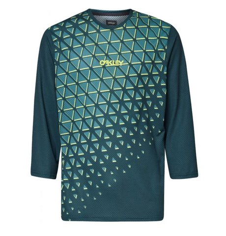 OAKLEY FLOW 3/4 JERSEY HUNTER GREEN