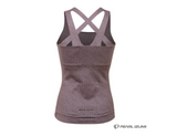 PEARL IZUMI W'S SYMPHONY TANK DUSTY PLUM STAMP