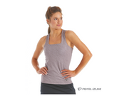 PEARL IZUMI W'S SYMPHONY TANK DUSTY PLUM STAMP