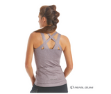 PEARL IZUMI W'S SYMPHONY TANK DUSTY PLUM STAMP