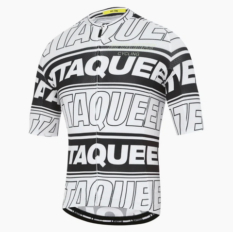 ATTAQUER ALL DAY STRIPE TYPE JERSEY BLACK/WHITE