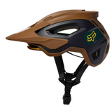 FOX 2023 SPEEDFRAME PRO BLOCKED HELMET NUTMEG