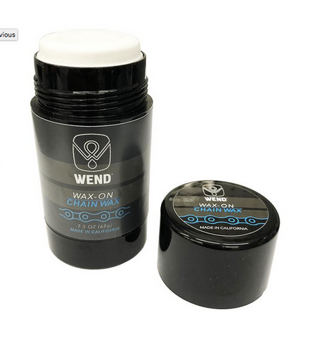 WEND CHAIN LUBE WAX-ON STICK - WHITE 80ML