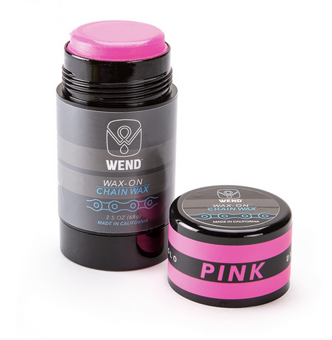 WEND CHAIN LUBE WAX-ON STICK - PINK 80ML