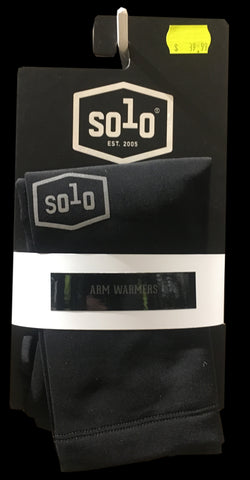 SOLO ARM WARMERS - BLACK - MEDIUM