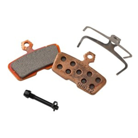 SRAM CODE 2011+ DISC BRAKE PADS METAL SCINTERED/STEEL BACKING PLATE