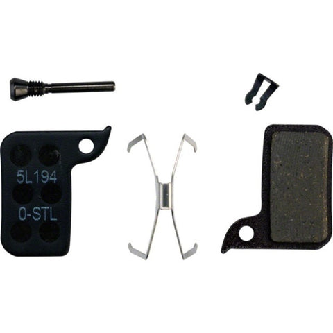 SRAM HYDRO/LEVEL ULTIMATE BRAKE PADS ORGANIC/STEEL BACKING PLATE
